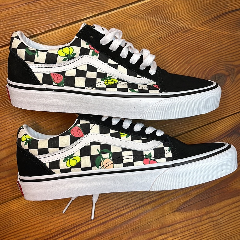 Vans Fruit Checkerboard Old Skool Sneakers 🫶 - Picture 7 of 9